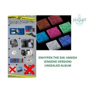 ENHYPEN THE SIN: VANISH (ENGENE VERSION) UNSEALED ALBUM ENHYPEN Album ENHYPEN