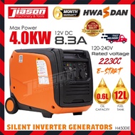 HWASDAN H4500IE 223CC Gasoline Silent Inverter Generator 4.0kW