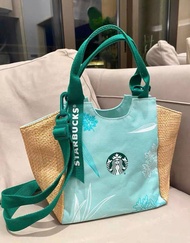 ✫ พร้อมส่ง‼️ กระเป๋าสะพายข้าง กระเป๋าหิ้ว Starbucks ✫