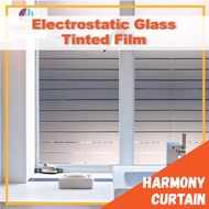 Electrostatic Glass Film Tinted Cermin Frosted Sliding Tingkap Dapur Privacy