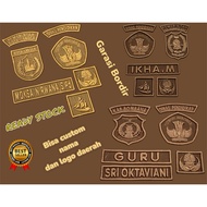 Premium Embossed Keky Education Service Embroidery