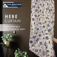 TANBROTHER H37 Hebe Hook/Eyelet Flower Curtain (220cm Height)