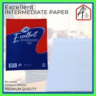⌫ ✠ ⌧ ▢ A's INTERMEDIATE PAPER (5pads /10pads Bundle ) - GRADE 5&6 Intermediate Writing Pad 5/10BUN