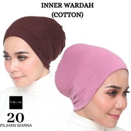 Inner Wardah Cotton|| ANAK TUDUNG ||SCARF TUDUNG || INNER MURAH - SERKUP KEPALA