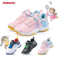 Kawasaki Kawasaki Men and Women for Children and Kids Youth Sports Badminton Shoes KC-27 4101 Non Slip Abrasion Resistant