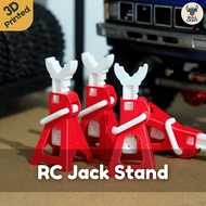 RC Jack Stand 3D Printed | Mini Lift Stand for RC Cars | 1/10 1/12 1/16 1/18 Scale Accessories