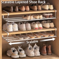 Shoe Rack Organizer Heavy Duty Shoe Storage Organizer Foldable Shoe Storage Partition Space