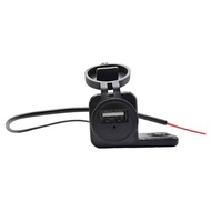 <2025 NEW> USB Port Rainproof Motorcycle Power Outlet Motorcycle USB Adapter All-Purpose
