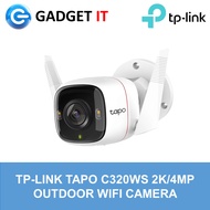 TP-Link Tapo C320WS | 2K/4MP Full Color Night Vision Outdoor IP66 Security CCTV (CMR-TPL-TAPO C320WS