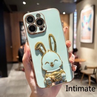 OPPO A91 Reno 10 8T 8Z 7Z 6Z 5K 5 3 2Z 2F Z F5 F9 Pro Color Rabbit Support Bracket Mobile Phone Case Protective Cover