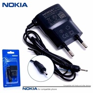TRAVEL CHARGER NOKIA CASAN JADUL HP NOKIA JARUM KECIL Untuk type HP nasa 105/1200/1280/N70/n73/N95