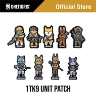 OneTigris 1TG K9 Army Patch Uniform Velcro Arm Military Attached To Shirts Dog Emblems Tactical Patc