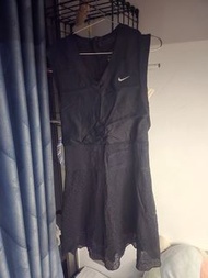 Nike 黑色連身網球裙