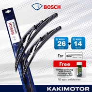 BOSCH 1PAIR-U HOOK BA2614 CITY/JAZZ/WISH/ALTIS WIPER