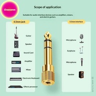 Cheesenm 1/2Set 6.5mm To 3.5mm And 3.5mm To 6.5mm Audio Adapter Set 1/4-inch To 1/8-inch And 1/8-inc