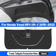 Chenjie คุณภาพสูงสำหรับฮอนด้า Vezel HRV HR-V 2015-2022แผ่นหนังท้ายรถแผ่นป้องกันการดัดแปลงรถยนต์แผ่นก