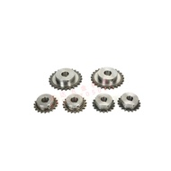 45 Steel Finished Product Hole Chain Gear 4 Points 5 Points 6 Points 3cm Chain Chain 08B10A12A16A Ch