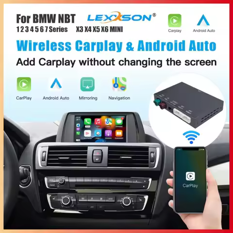 Wireless CarPlay For BMW NBT 1 2 3 4 5 7 Series F22 F10 F01 F02 X3 X4 F25 F26 MINI X4 X5 X6 F56 F15 