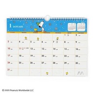 Japan Sanrio - PEANUTS Snoopy 史努比 日版 家居 A4 壁掛 月曆 行事曆 掛牆 日曆 2021 年曆 (日本假期) 史奴比 史諾比 (清貨特價)