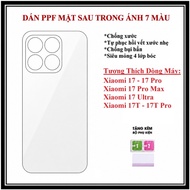 4-layer transparent rainbow back PPF sticker Compatible with Xiaomi 15 15 Pro 15S Pro 15 Ultra Xiaom