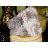 pink druzy amethyst cluster / rainbow amethyst / amethyst geode / amethyst cave