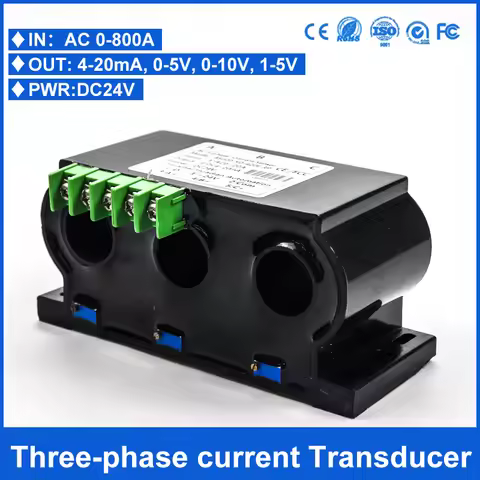 Manufacturer Three-phase current transformer 0-300A AC Current sensor