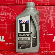 Mobil1Engine Oil Silver Mobil 5W-50 U.S. Original Imported Fully Synthetic Automotive Engine Lubrica