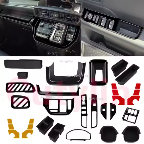 For Honda Stepwgn Spada RP8 2022 2023 2024 abs Interior Window Rise Switch Gear Ac Vent Steering Whe