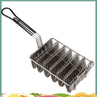 Taco Fryer Basket, Taco Shell Fryer, Holds 6  Deep Fryer Taco Holders Basket with Grip Handle Taco H