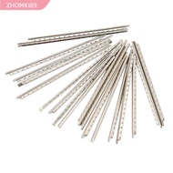 ZHOMKI89 19pcs ​Classical Guitar Fret​, ​2.0mm Thickness​ White Copper ​Guitar Fret Wire, ​Fretboard