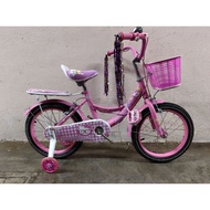 VVM: BASIKAL BUDAK PEREMPUAN 16 HELLO KITTY SIAP PASANG SESUAI UMUR 4-7 GIRLS CUTE BICYCLE 16BEAUTYK