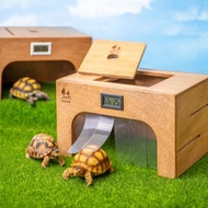 【林林木藝】 M 瞅瞇 陸龜 睡窩 可當加濕暖房 爬蟲 台灣專利