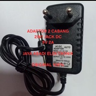 H16 TV PORTABLE POWER ADAPTER DOBEL DOUBLE PERANGKAT LISTRIK ELEKTRONIK  Adaptor Klop 9v2a Fitur Pro