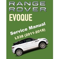 RANGE ROVER EVOQUE L538 (2011-2018) SERVICE WORKSHOP MANUAL