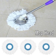 Clean Twist Disc Mop Heads Replacement 360° Spin Microfiber Reusable Washable Cleaning Pad Mop Head Replacement Cloth Cleaning Pad 360° Spin Mop Head Household Mop Head NRhome