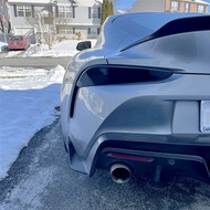 Car Taillight Cover For Toyota Supra GR A90 A91 2019-2024 Smoked Taillight Cover