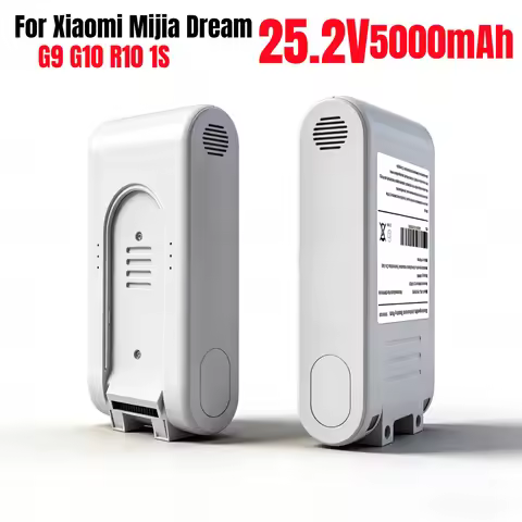 Replacement Li-Ion Battery 25.2V 5000mAh Vacuum Cleaner Battery for Xiaomi Dreame Vacuum Cleaner G9 