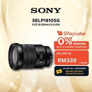 Sony SELP18105G (E PZ 18-105mm F4 G OSS) Camera Lens