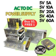 5V (5A/10A/20A/40A/60A) AC TO DC Power Supply Unit/Switching Power Supply/Power Supply fo LED/CCTV