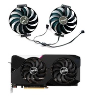 *2 Fans Brand New C1010U12S 95mm 7PIN DC 12V 0.45A GPU Fan for ASUS RTX 3070 3060 Ti Dual OC Fan-