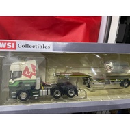 WSI 1: 50 Scania Scania R6 Trailer Model Westdijk France#01-1387