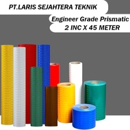 stiker Rambu menyala 3M EGP Enginer Grade prismatic - warna Merah