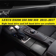Lexus ES300 ES250 E350 E200 Lexus Interior Card Dream Sticker Central Control Gear Power Window Door Panel Instrument Trim Anti-Kick Film Carbon Fiber Film
