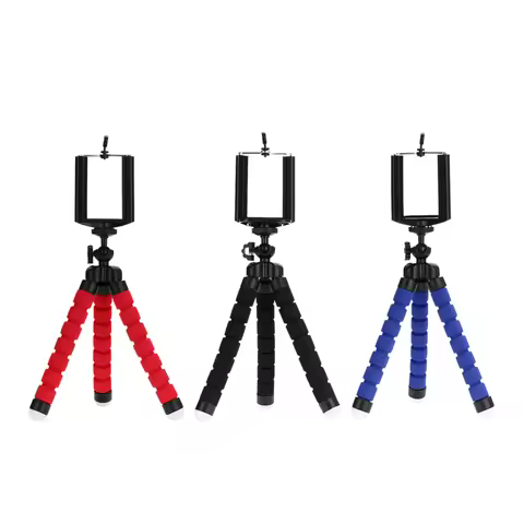 Tripods Tripod For Phone Mobile Camera Holder Clip Smartphone Monopod Tripe Stand Octopus Mini Tripo