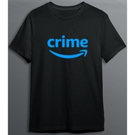 S-5XL Ready Stock PARODY AMAZON CRIME T-SHIRT
