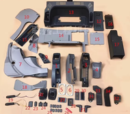 Kobelco อะไหล่รถขุด SK200-8 SK210-8 SK250-8แผงตกแต่งห้องโดยสารส่วนภายใน SK-8 SK-8MO ชิ้นส่วนแผงพลาสต