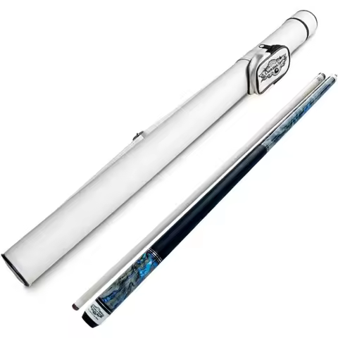 Billiard Pool Cue Stick56 inches 57 inches 60 inches 13mm White Case