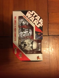 全新殘盒hottoys  Star Wars 白兵公仔