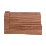 26 Pcs Vinyl Record Dividers Wooden Record Dividers Alphabetical A-Z Vinyl Record Storage Dividers R