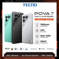 promo termurah HP Pova 7 4G RAM 8/128 DAN 8/256GB NFC + FAST CHARGER ORIGINAL 100%